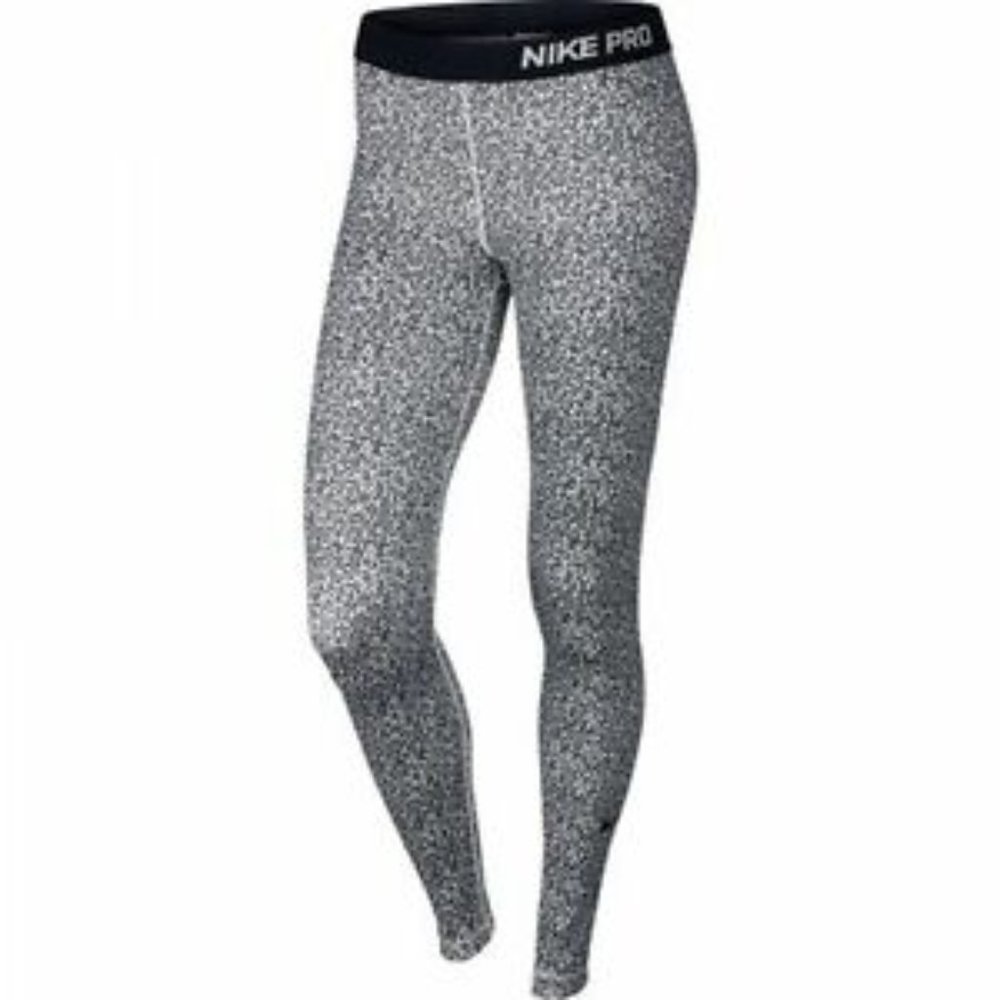 Nike Pro Mezzo Black & White Leggings